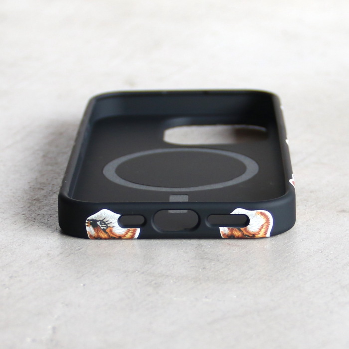 MAISON KITSUNE&#39; - Maison Kitsune(メゾン キツネ) CAOFBLKNP23P メゾン キツネ X NATIVE UNION オールオーバー フォックスヘッド ケース IPHONE 15 PRO対応 nucaofblknp23p.jpg