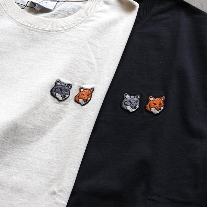 MAISON KITSUNE（メゾン キツネ） ユニセックス Tシャツ ダブル