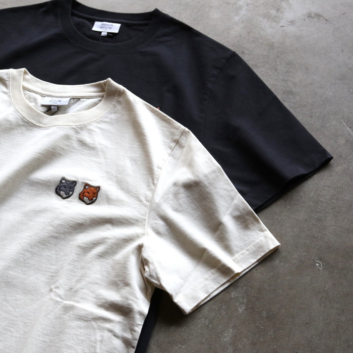 MAISON KITSUNE（メゾン キツネ） ユニセックス Tシャツ ダブル