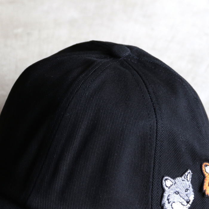 MAISON KITSUNE（メゾン キツネ） キャップ ダブル ボールド