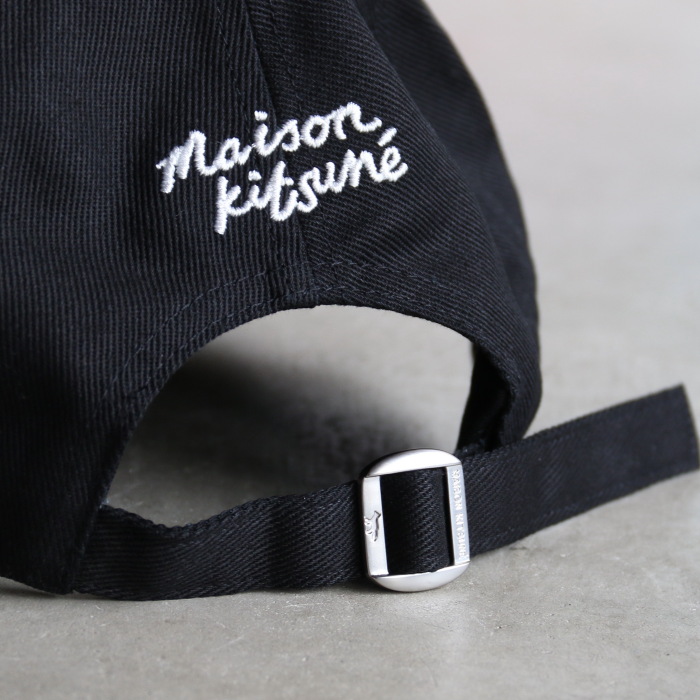 キャップ メゾンキツネ MAISON KITSUNÉ MAISON KITSUNE（メゾン キツネ） MK Camp 5P Baseball Cap ベース