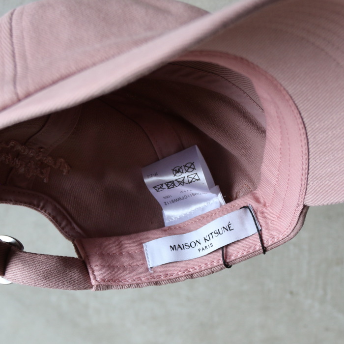 MAISON KITSUNE（メゾン キツネ） キャップ ダブル フォックスヘッド
