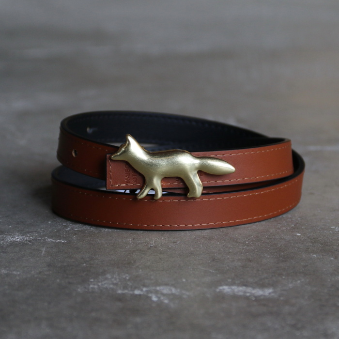 MAISON KITSUNE メゾンキツネ ベルト プロファイル フォックス