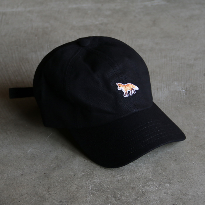 帽子・その他 Baby Fox 6p Cap - Maison Kitsune - Cotton - Black Baby Fox Cap - Black – Superette