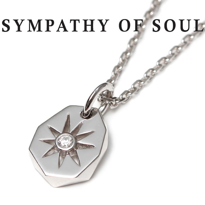 シンパシーオブソウル ネックレス SYMPATHY OF SOUL Sun Plate Silver