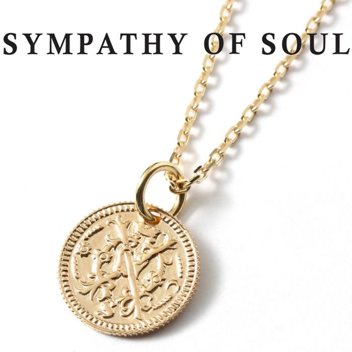 シンパシーオブソウル ネックレス SYMPATHY OF SOUL Bless Coin Charm 