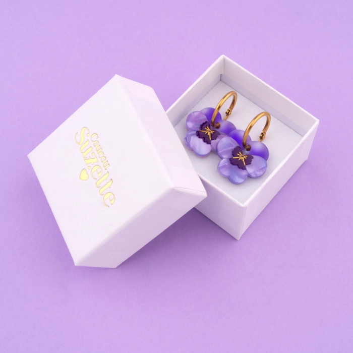 ククシュゼット 正規商品 ピアス レディース 両耳用 花 フランス ククシュゼット 正規商品 ピアス レディース 両耳用 花 フランス