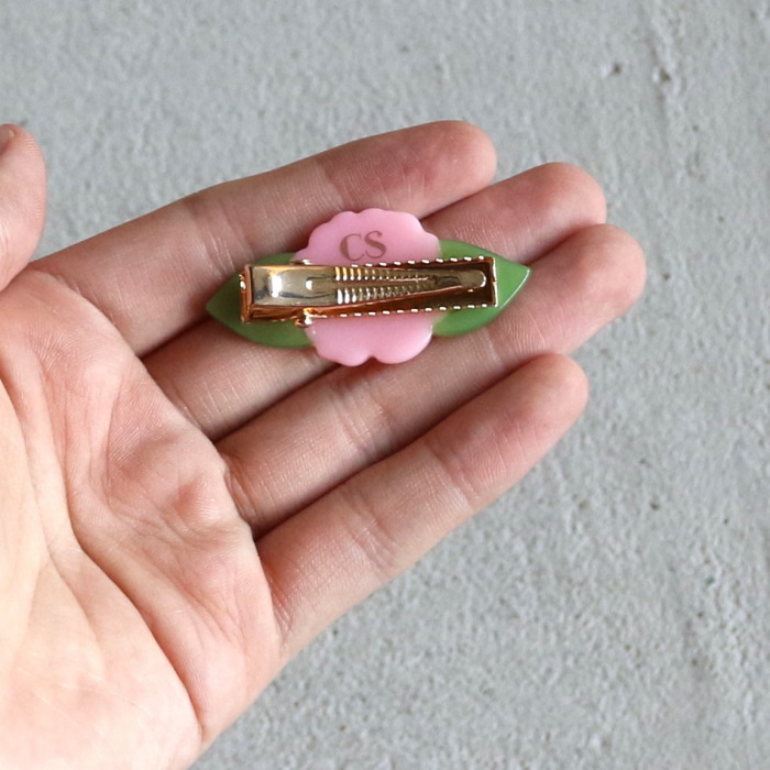 ククシュゼット 正規商品 ヘア アクセ ピン かわいい 花