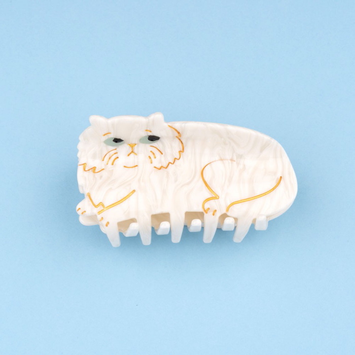 ククシュゼット 正規商品 ヘア アクセ クリップ 猫 かわいい ギフト