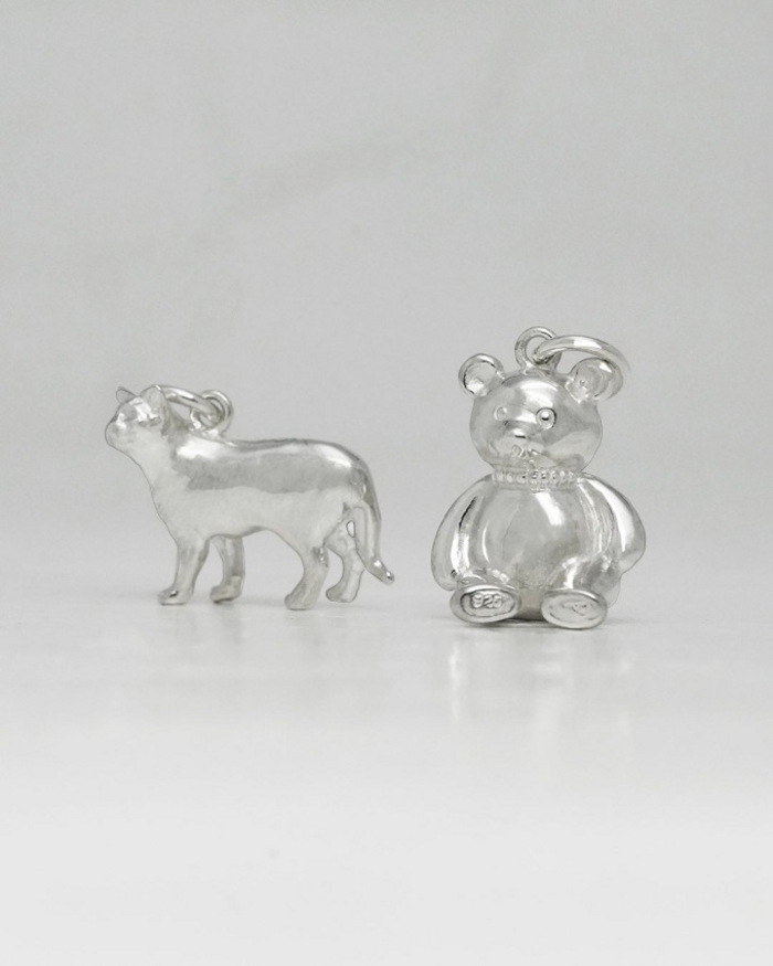 Poly Things 正規取扱 ペンダント トップ アクセサリー 猫 ねこ ネコ