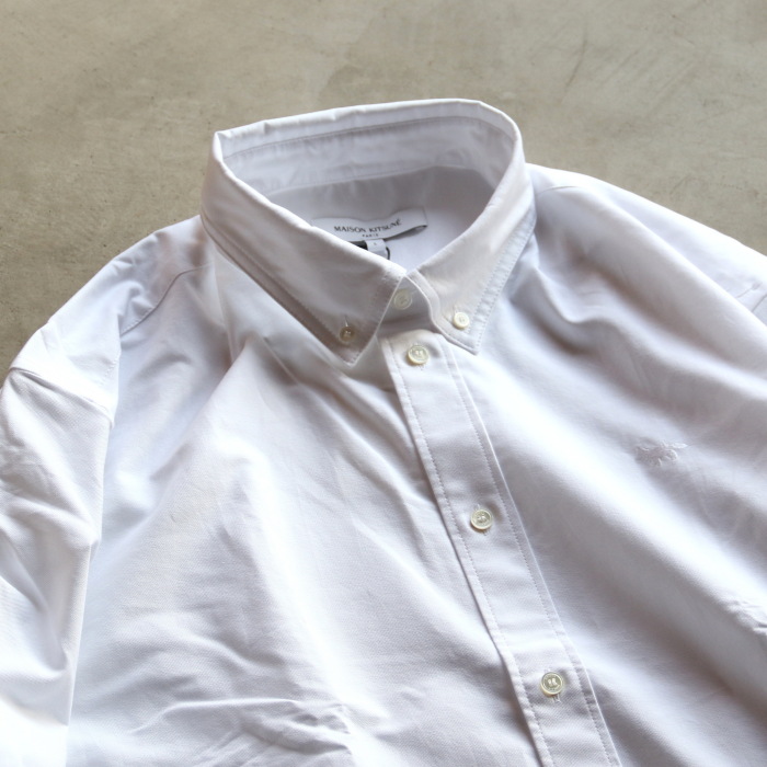 MAISON KITSUNE（メゾン キツネ） シャツ プロフィール フォックス刺繍