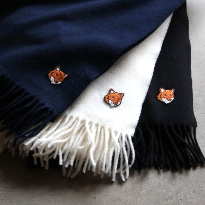 MAISON KITSUNE（メゾン キツネ） メンズ レディース マフラー【正規