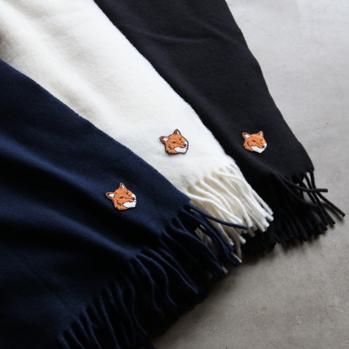 MAISON KITSUNE（メゾン キツネ） メンズ レディース マフラー【正規