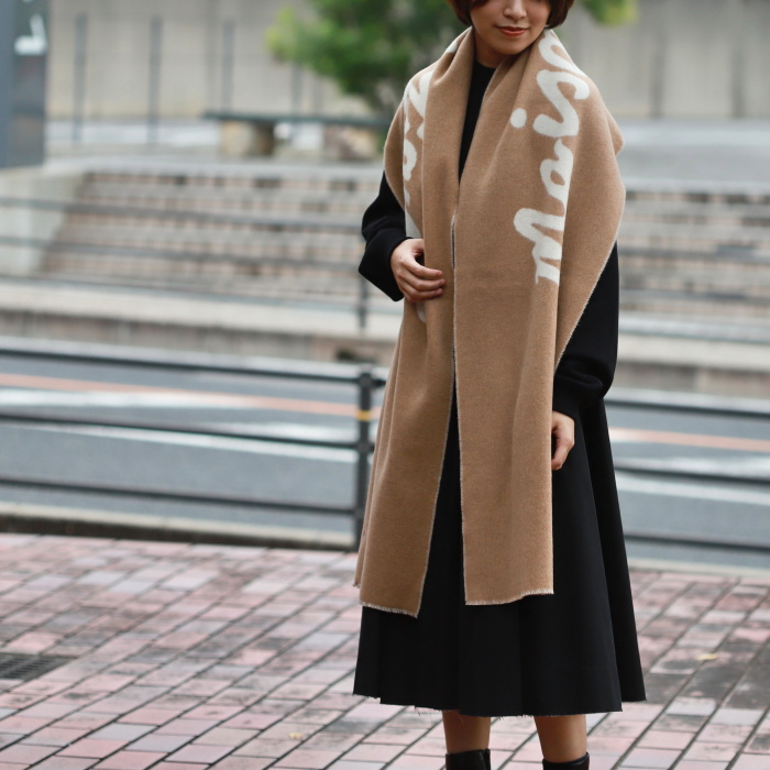 MAISON KITSUNE（メゾン キツネ） マフラー メンズ レディース ギフト