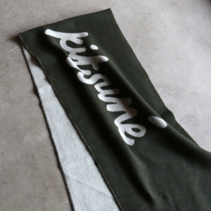 MAISON KITSUNE（メゾン キツネ） マフラー メンズ レディース ギフト