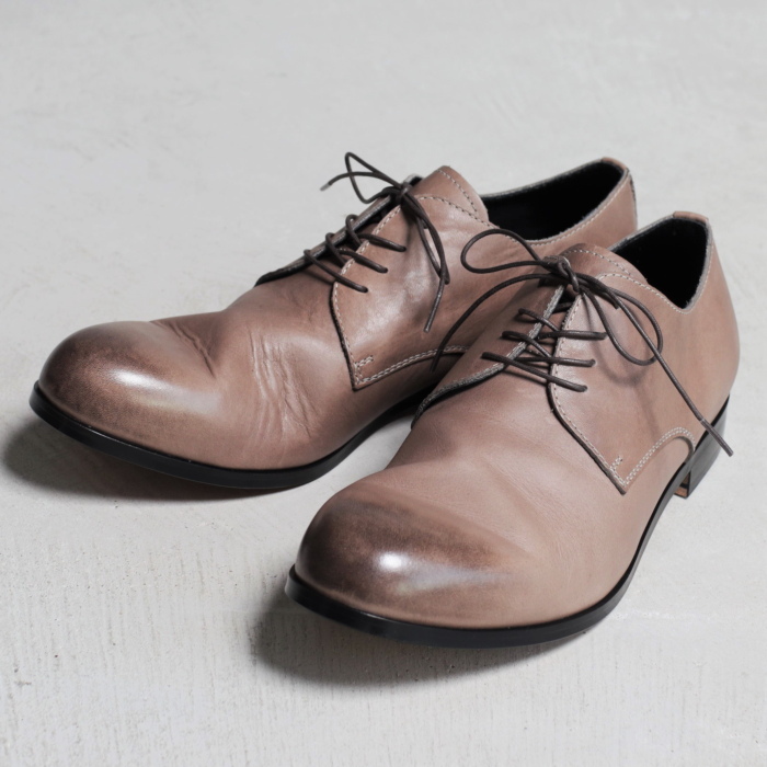 PADRONE パドローネ DERBY PLAIN TOE SHOES ダービー 