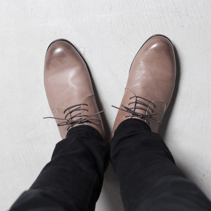 PADRONE パドローネ DERBY PLAIN TOE SHOES ダービー プレーントゥシューズ ASHGRAY アッシュグレー :  pu7358200111cgr : Charger.web-store - 通販 - Yahoo!ショッピング