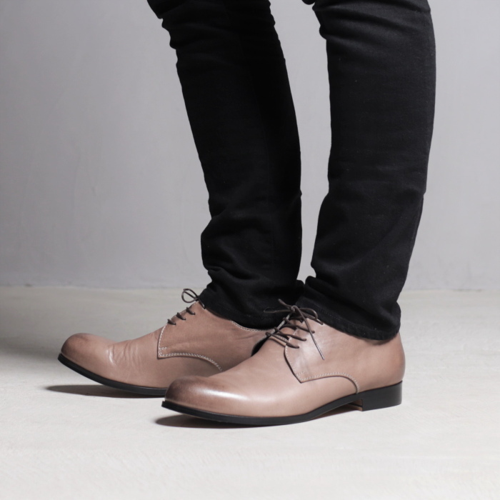 PADRONE パドローネ DERBY PLAIN TOE SHOES ダービー プレーン