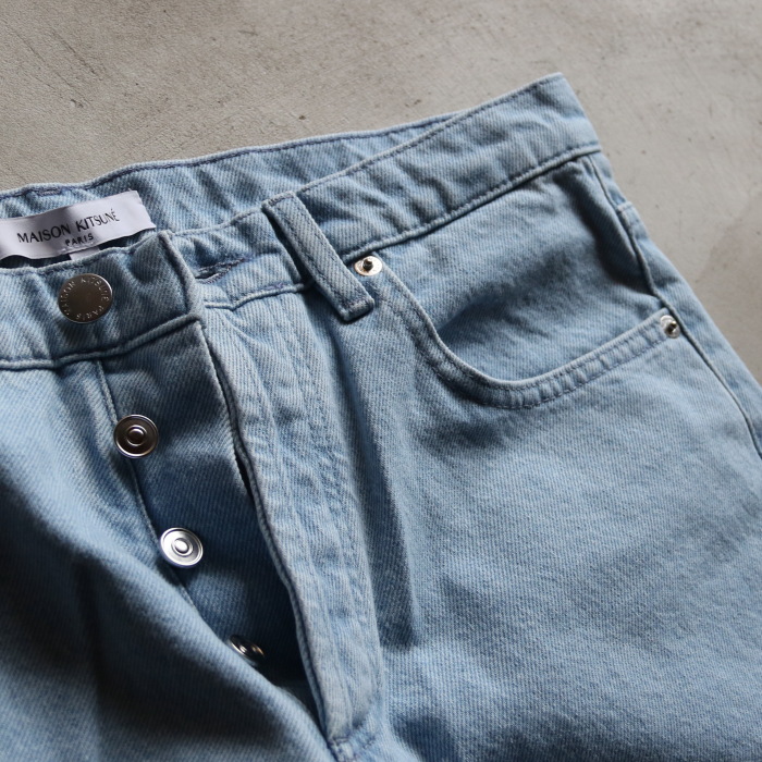 MAISON KITSUNE（メゾン キツネ） デニム ボトムス ワイド ジーンズ