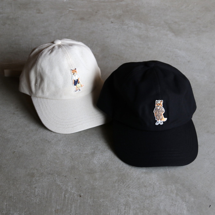 MAISON KITSUNE（メゾン キツネ） キャップ ドレスド フォックス