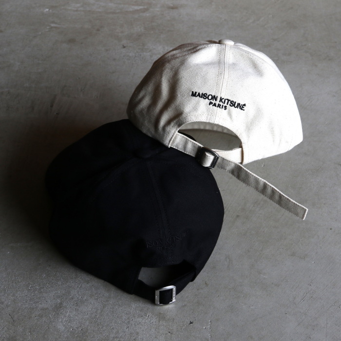 新品未使用 新作 Maison Kitsune メゾンキツネ キャップ MAISON KITSUNE（メゾン キツネ） キャップ ドレスド フォックス