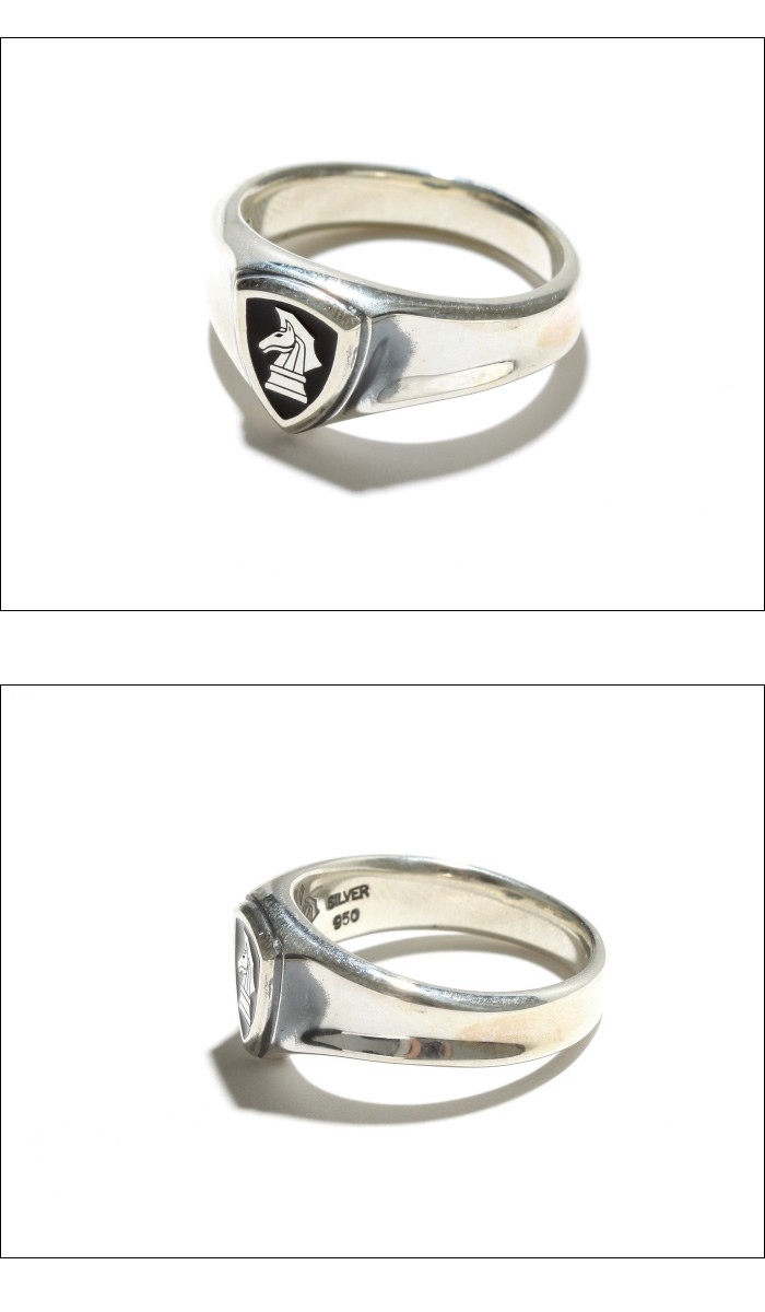 PUERTA DEL SOL（プエルタ・デル・ソル） Chess Knight Emblem Ring