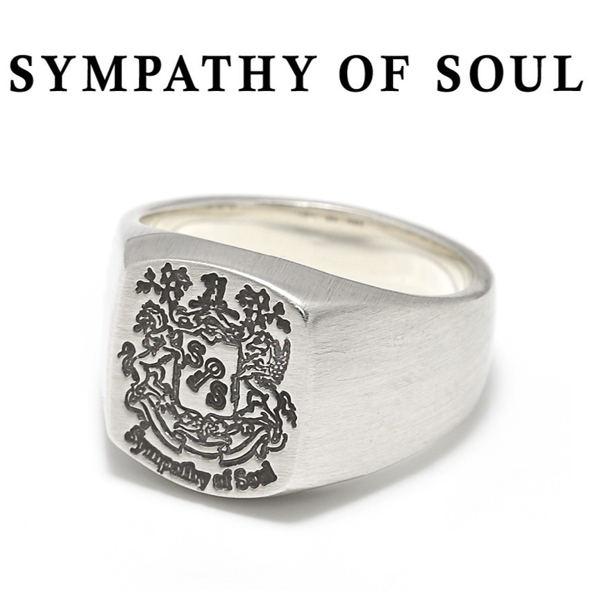 シンパシーオブソウル リング SYMPATHY OF SOUL シグネチャーリング シルバー Signature Ring Silver