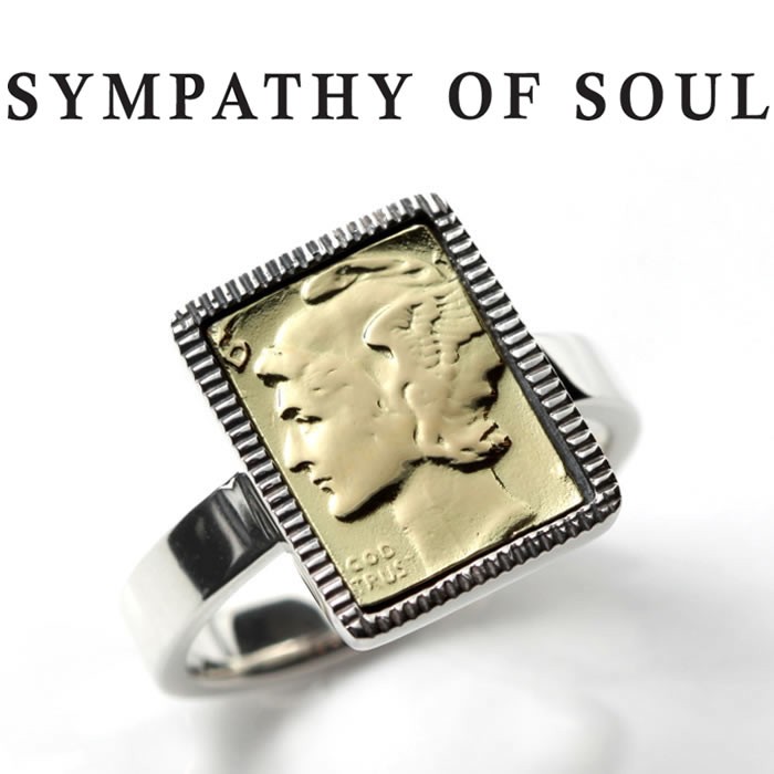 シンパシーオブソウル リング SYMPATHY OF SOUL Liberty Head Ring Silver Brass リバティーヘッド リング  シルバー 真鍮 : r1806sb : Charger.web-store - 通販 - Yahoo!ショッピング