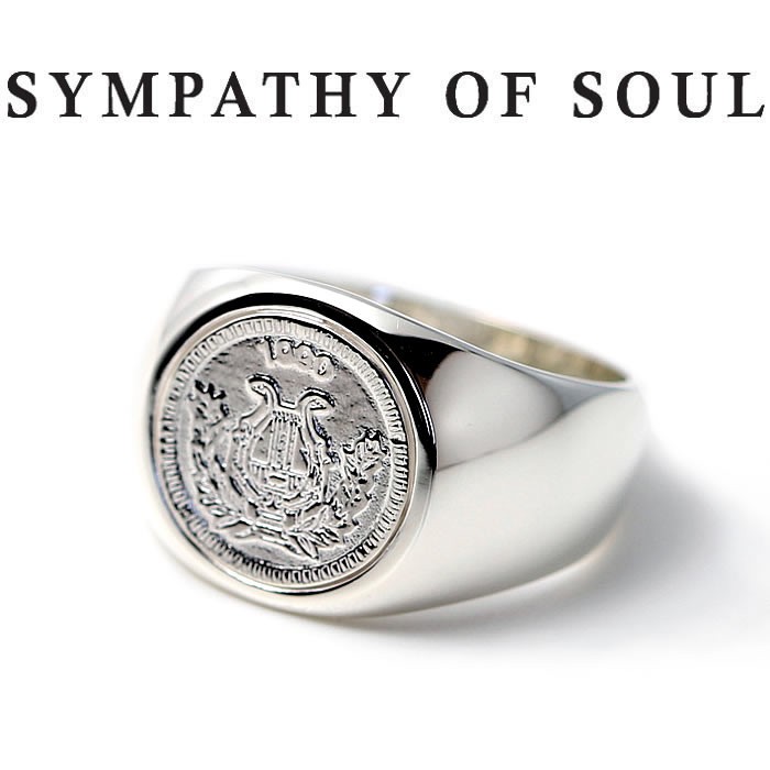 シンパシーオブソウル 指輪 SYMPATHY OF SOUL Classic Coin Ring Good