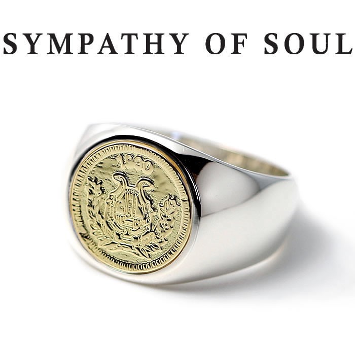 シンパシーオブソウル 指輪 SYMPATHY OF SOUL Classic Coin Ring Good