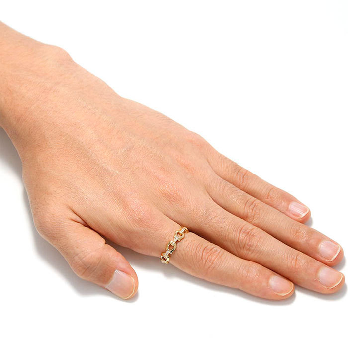 SYMPATHY OF SOUL シンパシーオブソウル K18 リング ダイヤ SYMPATHY OF SOUL（シンパシーオブソウル） Oval Signature Ring