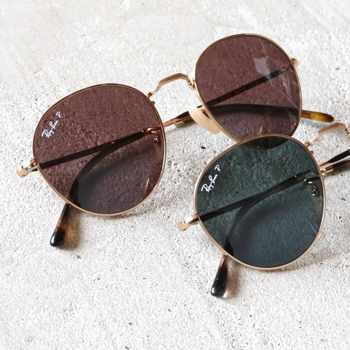 レイバン【正規商品 公式通販】サングラス Ray-Ban メタル メンズ レディース 偏光レンズ デイビッド David  ゴールド×ブルー/ゴールド×バイオレット 2色展開