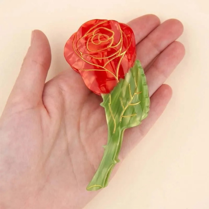 ククシュゼット 正規商品 ヘア アクセ クリップ かわいい 花 ギフト