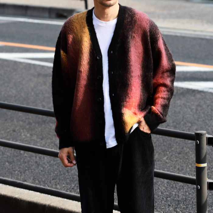 ROTTWEILER（ロットワイラー） カーディガン ペイント カーディガン R9