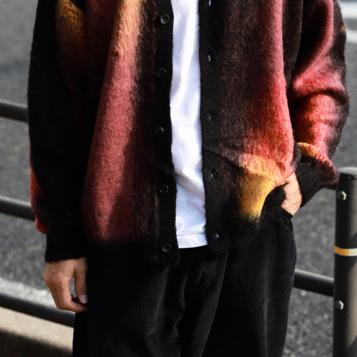 ロットワイラー　カーディガン　M ROTTWEILER R9 PAINTED CARDIGAN RW25A0403 公式通販