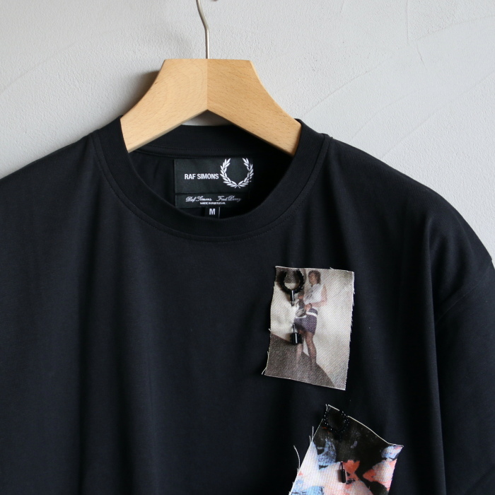 FRED PERRY×RAF SIMONS Tシャツ フレッドペリー RS プリント パッチ T