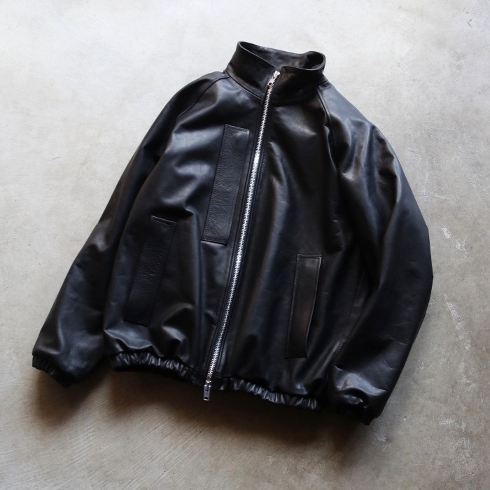 【美品】James Grose ボア ダブルライダースジャケット ホースレザー betterdays777_jam-01