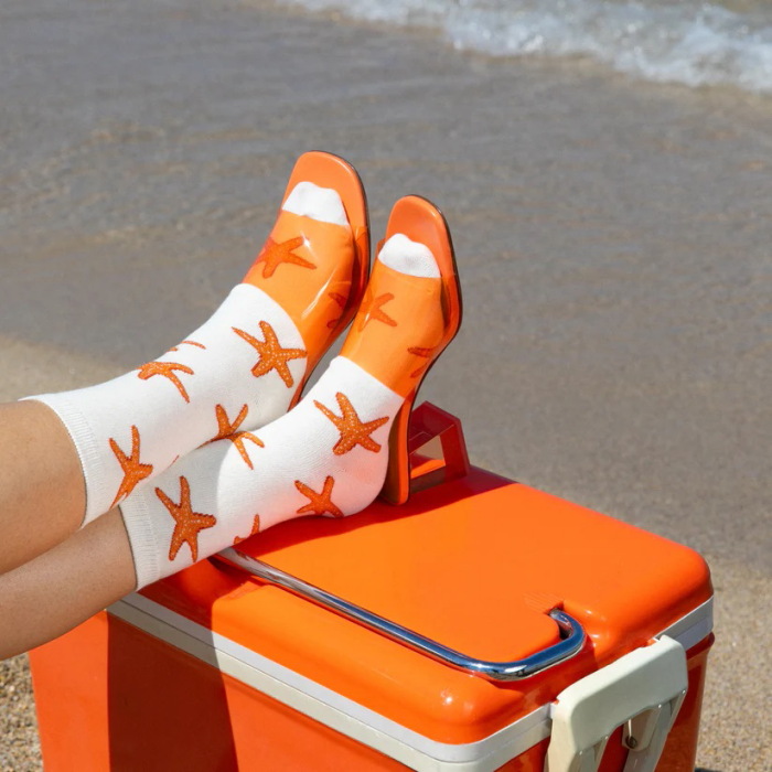 ククシュゼット 正規商品 靴下 Coucou Suzett レディース 個性的 海