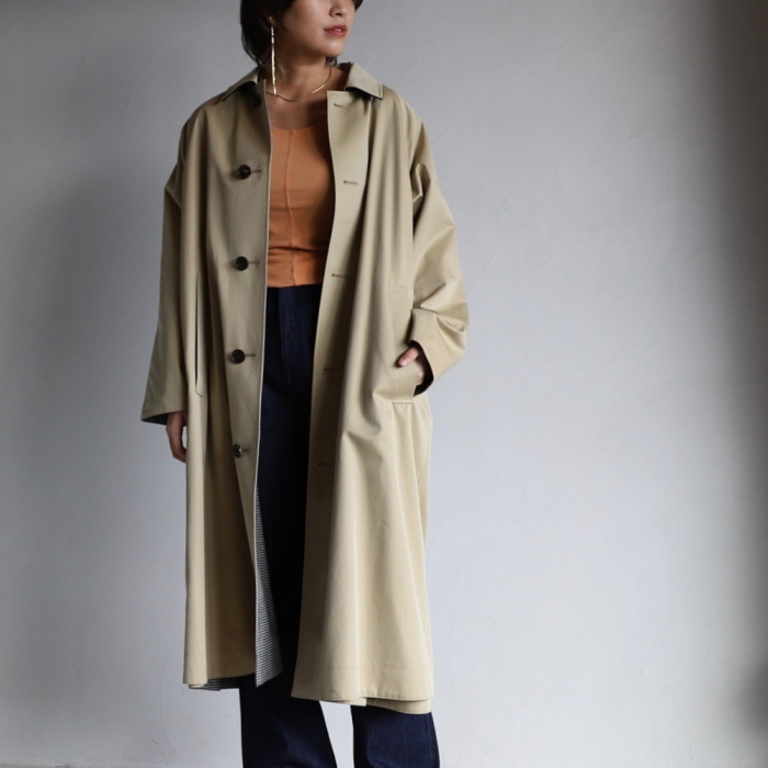 TICCA/ティッカ Topper COAT コットンオーバーサイズ コート