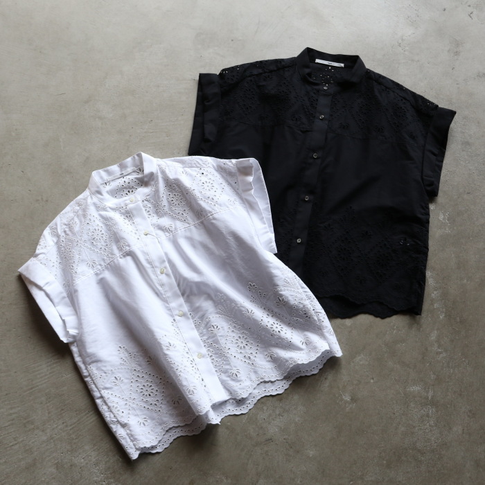 TICCA（ティッカ） レディース トップス レース フレンチ シャツ Lace
