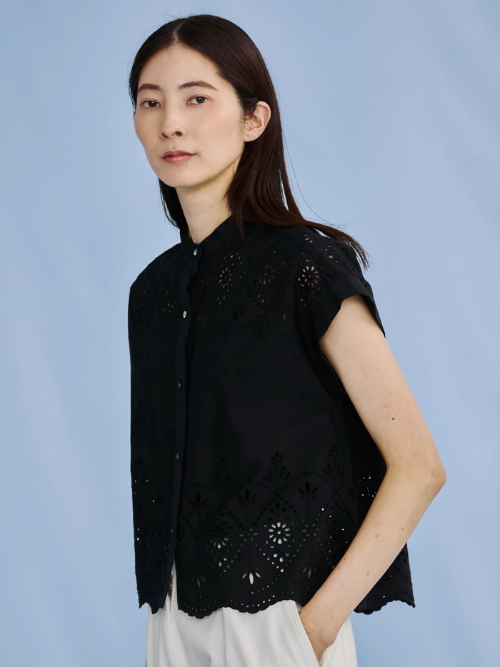 TICCA（ティッカ） レディース トップス レース フレンチ シャツ Lace