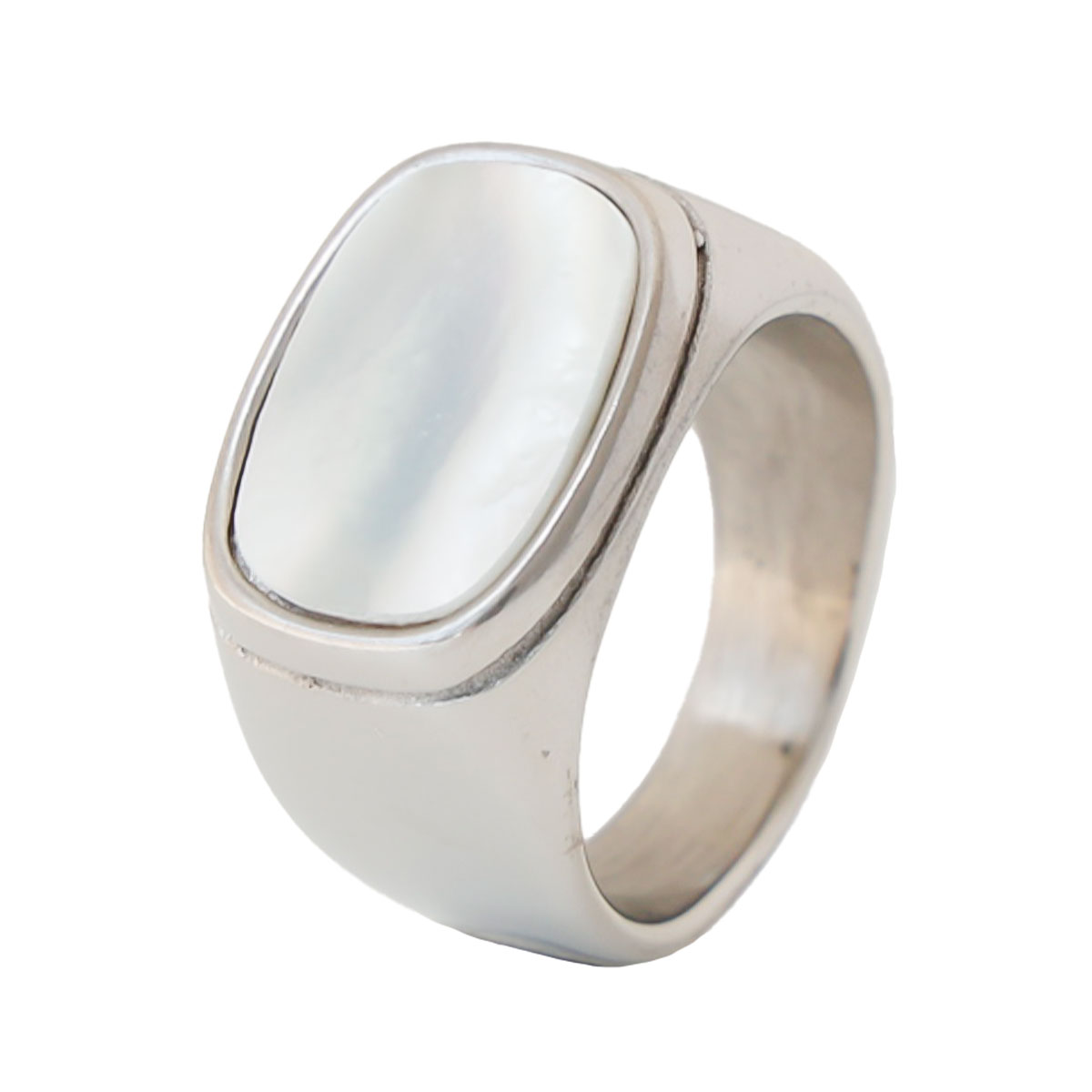 金属アレルギー対応 指輪 レディース ステンレス リング シンプル