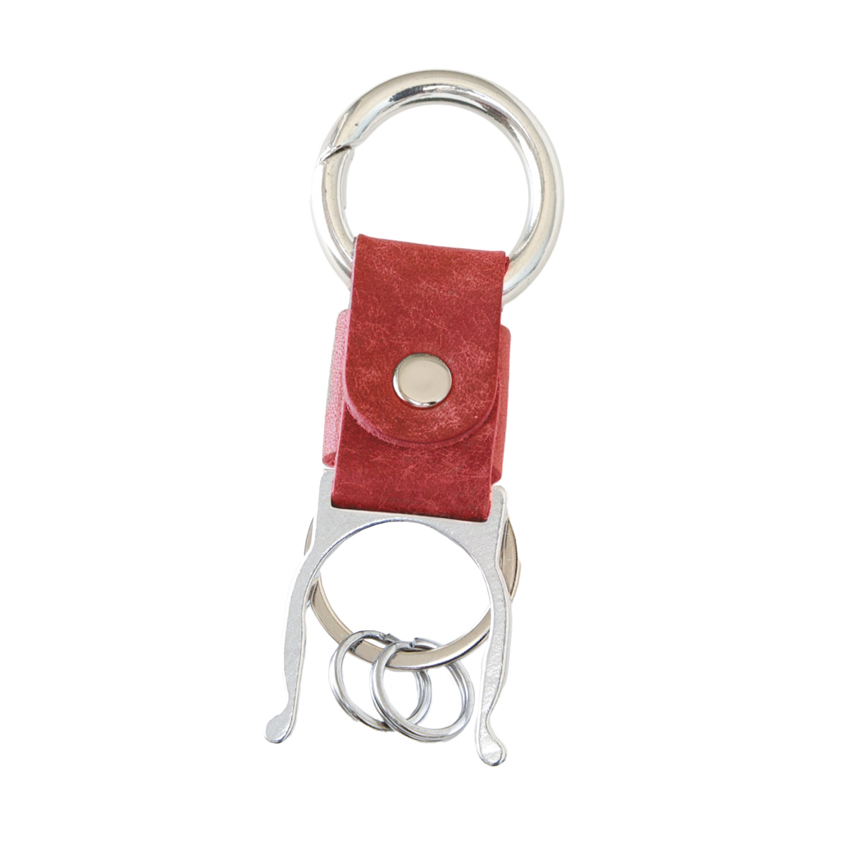 ペットボトルホルダー レザー レディース カラビナ アウトドア 便利