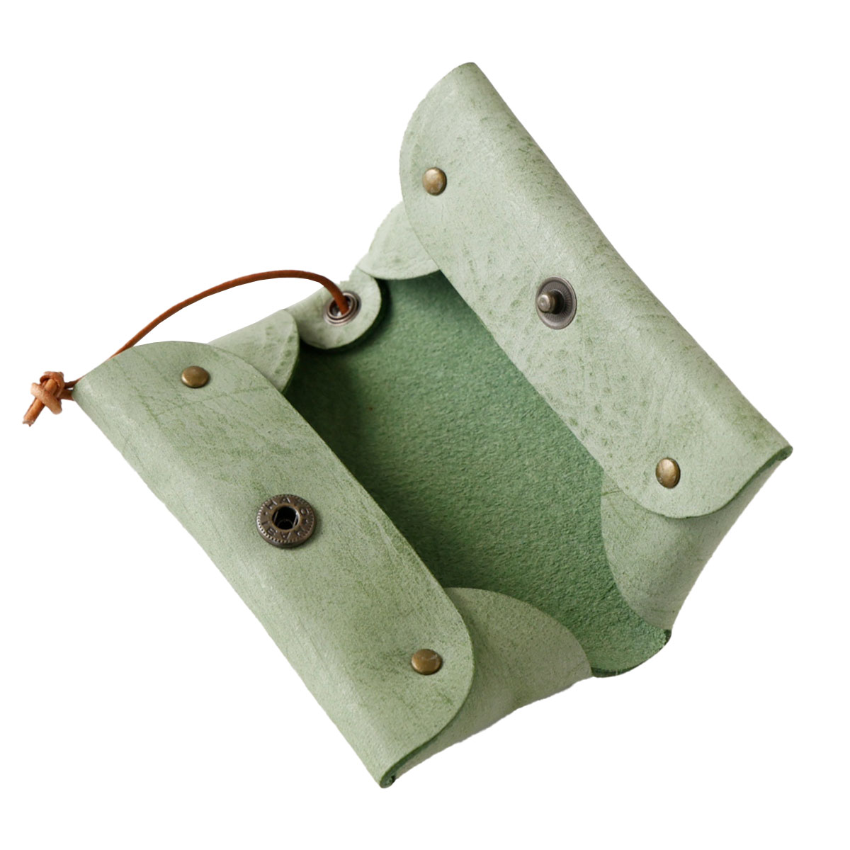 ティッシュケース レザー 本革 ポケットティッシュケース レディース