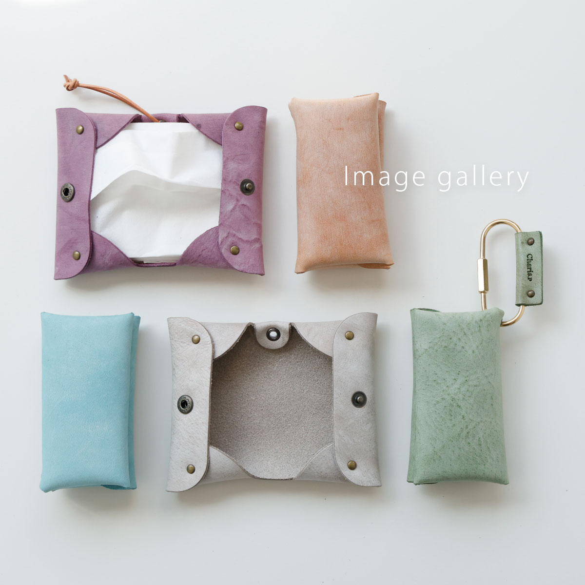 ティッシュケース レザー 本革 ポケットティッシュケース レディース