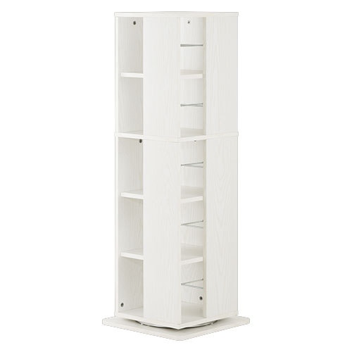 ぼん家具 【完成品設置付き】 回転ラック 本棚 5段 コミック収納 ぼん家具 【完成品設置付き】 回転ラック 本棚 5段 コミック収納