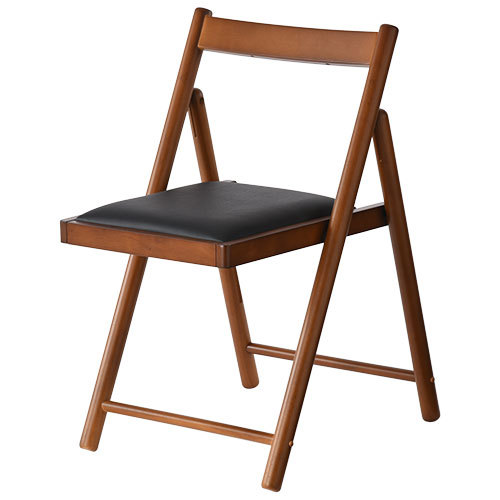 椅子 いす チェア 折りたたみ椅子 ダイニング 木製 おしゃれ フォールディング デスク 作業用 天然木 完成品 コンパクト 低め｜charisma-bon｜02