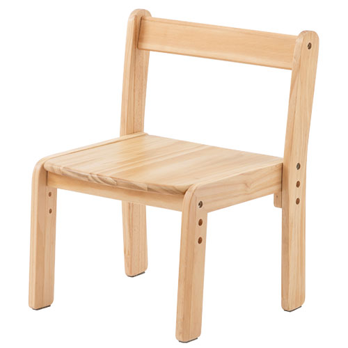 学習チェア 子供 勉強椅子 学習椅子 成長に合わせて 座面 高さ調節 3段階 軽量 キッズチェアー 軽い 角丸 ミニチェア ロー 低い 木製 天然木 シンプル｜charisma-bon｜05