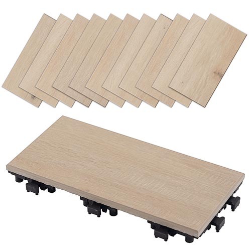 タイルデッキ 木目調 ジョイントタイル 庭 おしゃれ タイル テラス 床材 Diy 簡単 アンティーク風 シャビーシック 洋風 エクステリア 敷石 Cpt0008 インテリア 雑貨のカリスマ 通販 Yahoo ショッピング