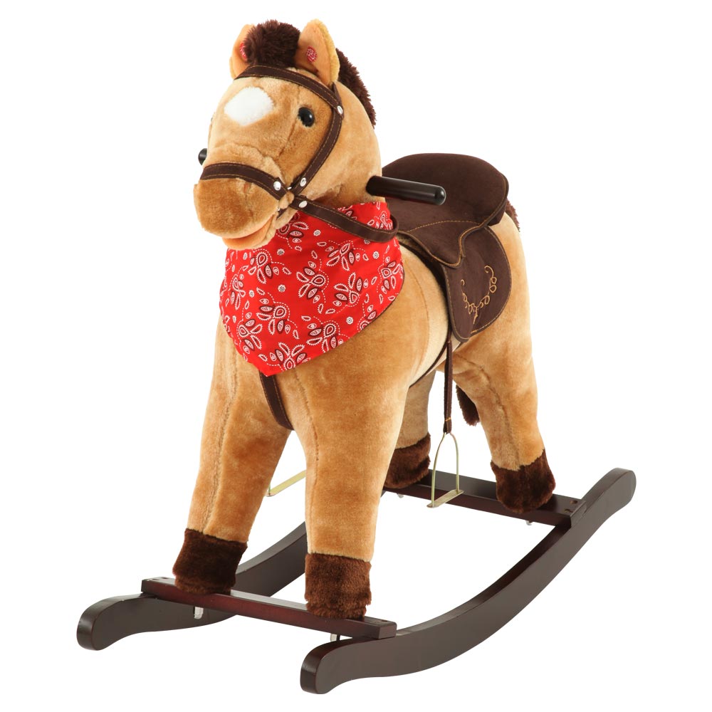 乗り物 おもちゃ 木馬 ぬいぐるみ かわいい おしゃれ ロッキングチェア ロッキングホース ギフト プレゼント 贈り物 完成品